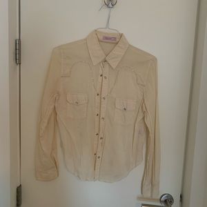 Calypso shirt with beading detail